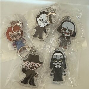 Horror Character Keychains